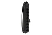Steckdosenleiste 8X T13 Schwarz