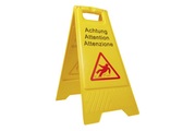 undefined, Warnschild Achtun Rutschgefahr