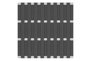undefined, Sichtschutzwand WPC Eiche