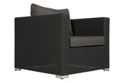 MOOD, MOOD Lounge Sessel HAVANNA II Schwarz
