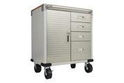 Metall-Trolley mit Rollen