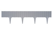 undefined, Rasenkanten-Elemente in Rattan-Optik, 5er Set