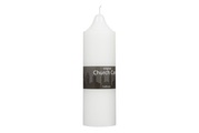 CHURCH CANDLE WEISS 7.5X25CM