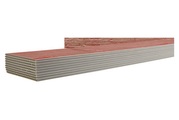Wandpaneele PVC Cabane Rot