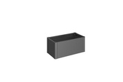 Biohort, Biohort - Hochbeet BELVEDERE MINI - Metall - dunkelgrau - 53/102/45 cm