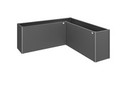 Biohort - Hochbeet BELVEDERE MAXI - Metall - dunkelgrau - 201/201/77 cm
