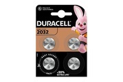 Duracell, Duracell Elektro 2032 Knopfzelle CR 2032 Lithium 220 mAh 3 V 4 St.