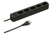 Max Hauri AG 160277 Steckdosenleiste mit Schalter 1 Stück Weiß CH-Stecker 1 St.