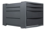 Schubladenbox schwarz