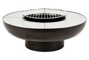 Nouvel, Grill- und Feuerschale Superiore, schwarz, Ø 75 cm