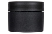 Creme-Dose 30 ml schwarz doppelwandig