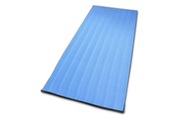 GO ON Fitnessmatte,180x60x1 cm, blau