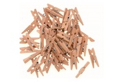 GLOREX, Wäscheklammern Holz natur FSC