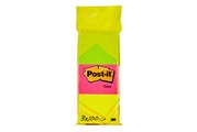 Post-It 6812PI Klebezettel Quadratisch Grün, Pink, Gelb 100 Blätter