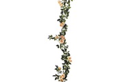 Rosen-Girlande orange