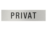 Weitere, Alu-Schild Privat