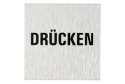 Weitere, Alu-Schild Drücken