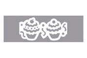Bordüren-Stanzer - Muffinkette, Geeignet