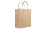 GLOREX, Papiertasche Kordelgriff 15x18cm beige