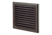 Gitter m.univer.Flansch, braun