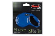 Flexi New Classic XS, blau, 3m