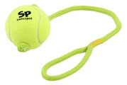 swisspet, SP Smash&Play Tennisball m.Seil, D=6.5cm Hunde Spielzeug