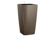 Lechuza - 2er-Set Blumenkästen mit Integriertem Bewässerungssystem Cubico Premium 40 - Taupe