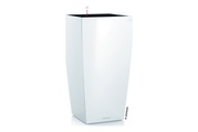Lechuza - 2er-Set Blumenkästen mit Integriertem Bewässerungssystem Cubico Premium 40 - Weiss