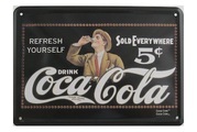 Schild Coca Cola Refresh yourself