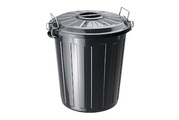 Oecoplan Universal-tonne 25 l schwarz