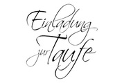Rayher, H.- Stempel Einladung zur Taufe