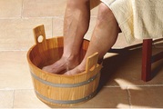 Sauna Fusskübel