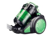 Trisa Electronics, Trisa Electronics True Cyclone Comfort Clean T6324 vacuum cleaner black / green Schlittenstaubsauger
