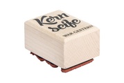 Rayher, Stempel Kernseife war gestern , 3x4cm