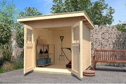 Weka Gartenhaus 179 Gr. 3, natur, 28 mm,