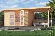 Weka Gartenhaus 321 B Gr. 1, natur, 19 m