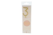 Wondercandle hipHIP HOORAY Gold 3