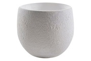 Übertopf Sicilia Ø17cm weiss