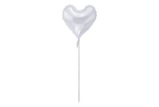 Rayher, Bubble Ballon Herz m. Stab 40 ± 2cm ø