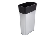 Abfalleimer 70 l Metalloptik GEO
