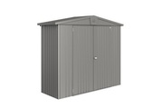 Biohort - Gerätehaus EUROPA 2A - quarzgrau - Metall - 84/244/203 cm