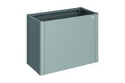 Biohort - Hochbeet GR. 1X0.5 - Aluminium - quarzgrau - 53/102/77 cm