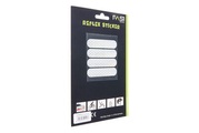FASI Reflex-Sticker Streifen 3M weiss