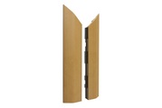 RAINBODECK, RAINBODECK WPC Aussenecke M-SHAPE Sand