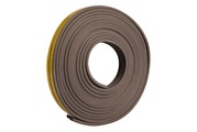 Fenster-/ Türdichtung, braun, 1 - 3,5 mm, Länge 10 m, E - Profil