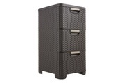 CURVER Schubladenturm Rattan