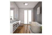 BRILONER LED-Deckenlampe CHROM