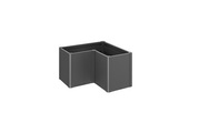 Biohort, Biohort - Hochbeet BELVEDERE MIDI - Metall - dunkelgrau - 102/102/61 cm