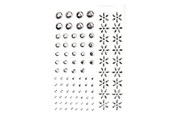 P&D Crystal assortiert selbstklebend 70S