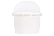 Rayher, Bio Papp-Becher m. Kuppeldeckel , 90mm ø